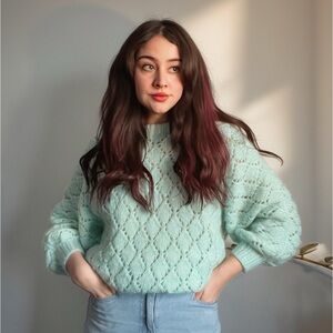 Vintage Hand Knit Sweater